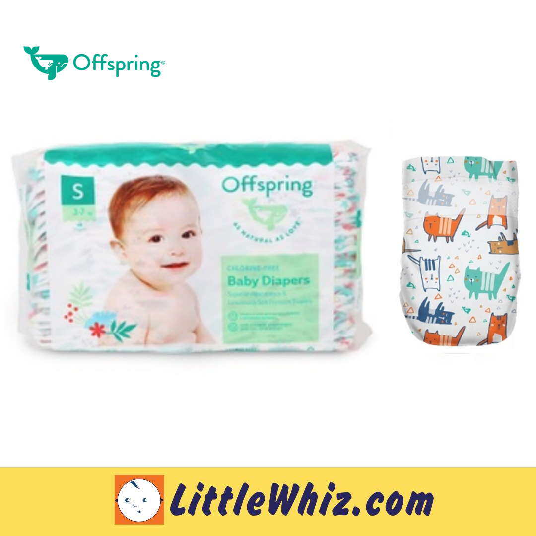 Offspring Fashion Tape Diaper | S/M/L/XL | Disposable Diapers