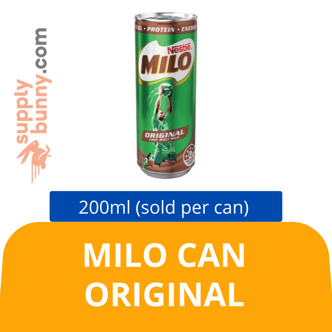Milo Can Original (20+4) 240ml (sold per can) 美祿雀巢咖啡饮料 PJ Grocer Milo Tin Asli