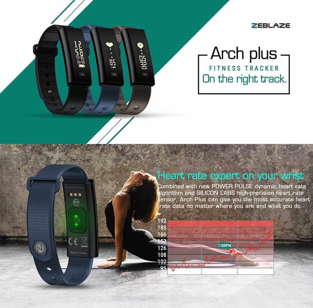 Best Selling Zeblaze Arch Plus Smart Wristband (Black)