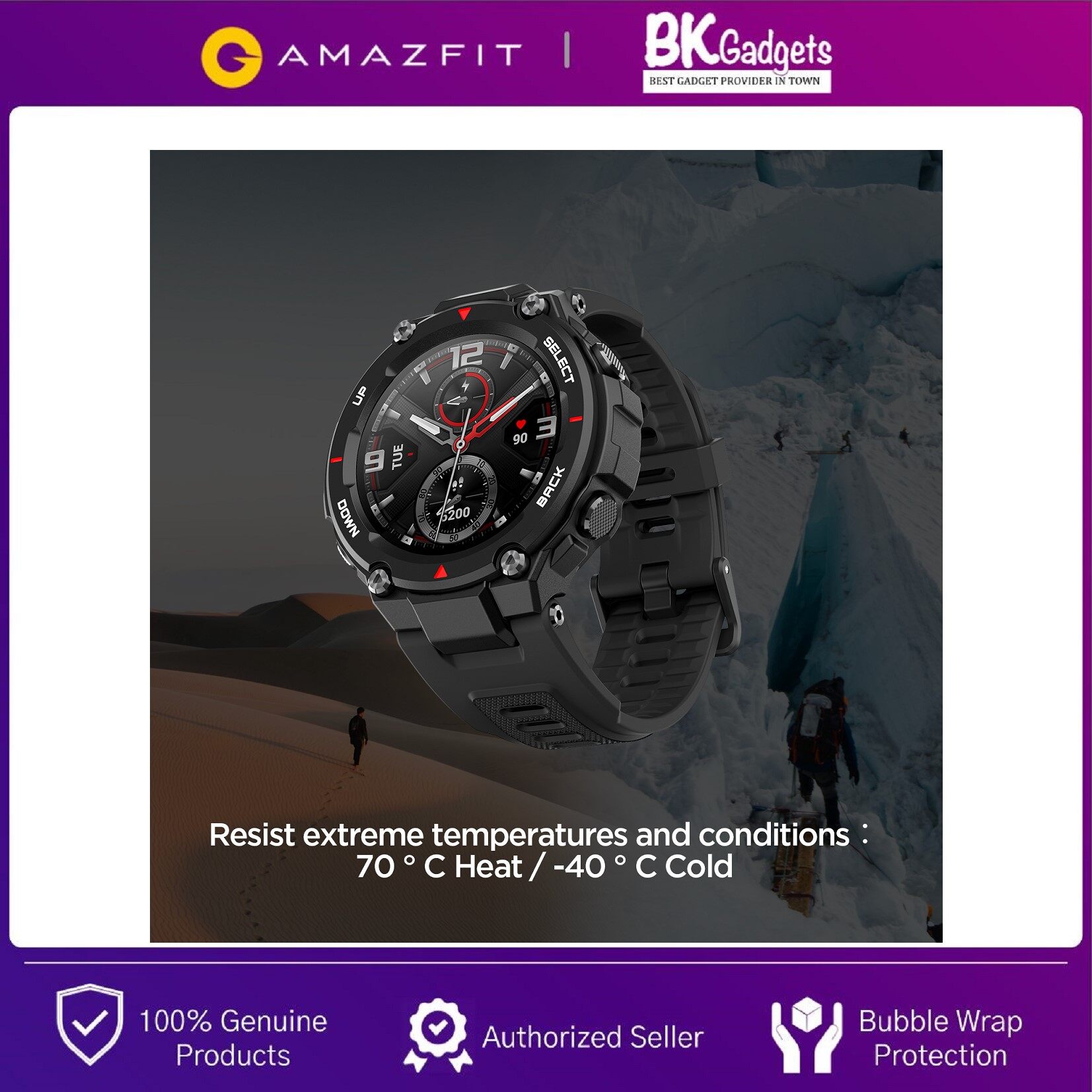 AMAZFIT T-Rex Fitness Smartwatch [ Global Version ]