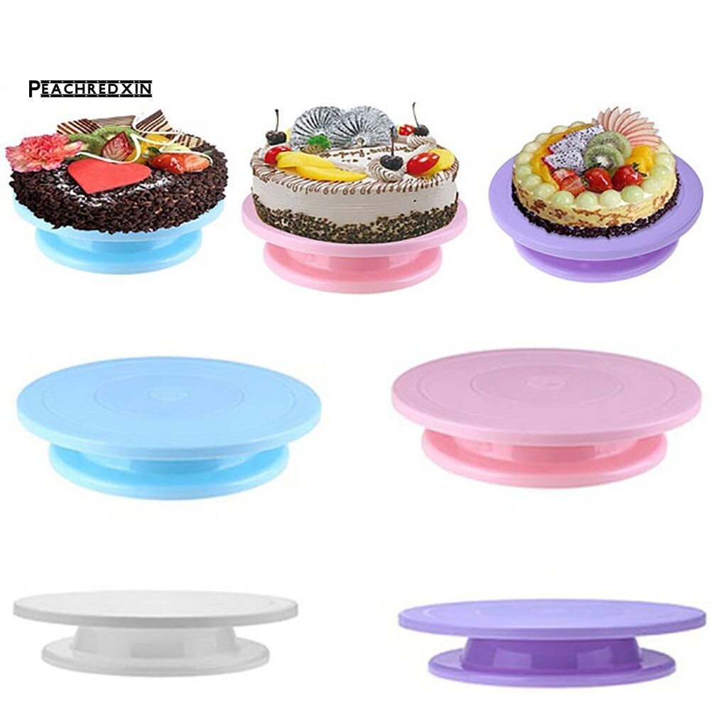 [Modern housewives] Redheat 28cm chống trượt chân quay bánh bàn xoay đồ trang trí tự làm dụng cụ làm bánh