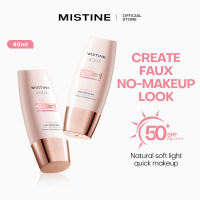 MISTINE Whitening High SPF Sunscreen Bare Face Sunscreen Clear and Long-Lasting Sunscreen and Skin Care 2-in-1 SPF50 + PA++++ 40ml