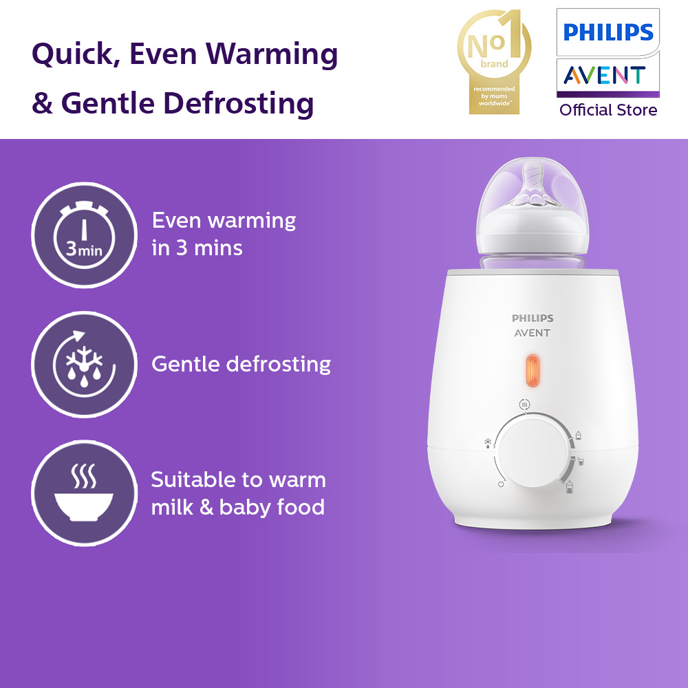 [Limited Time] Philips Avent Essential Baby Bottle Warmer SCF355/08