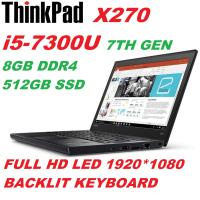 LENOVO THINPAD X270( INTEL CORE i5-7300U V PRO PROCESSOR/8GB DDR4 RAM/512GB SSD DRIVE/INTEL HD 620 GRAPHIC CARD/BUILT IN WEB CAM/WIFI/WIN 10 PRO(REFURBISHED)