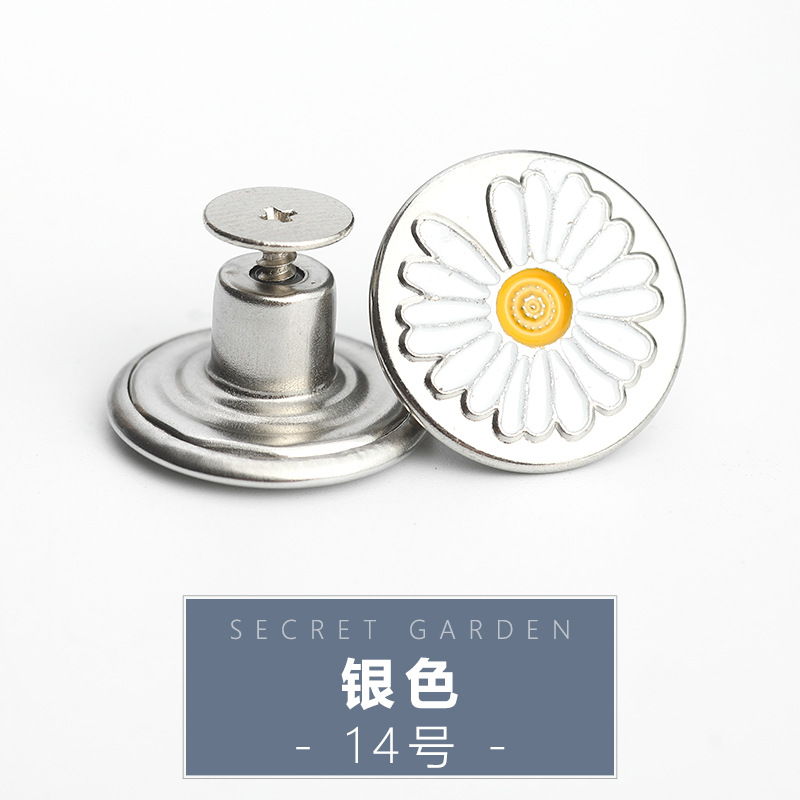 【SPOT】Screw Typed Sewing-Free Adjustable Detachable Button Jeans Sewing Waist Magic Button Hack Butang Seluar Tanpa Sewing