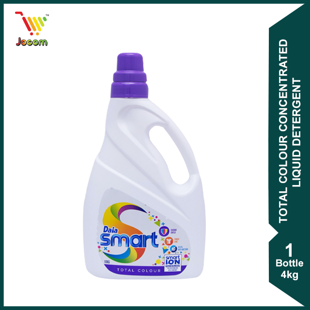 Daia Smart Total Colour Concentrated Liquid Detergent 4kg [KL & Selangor Delivery Only]