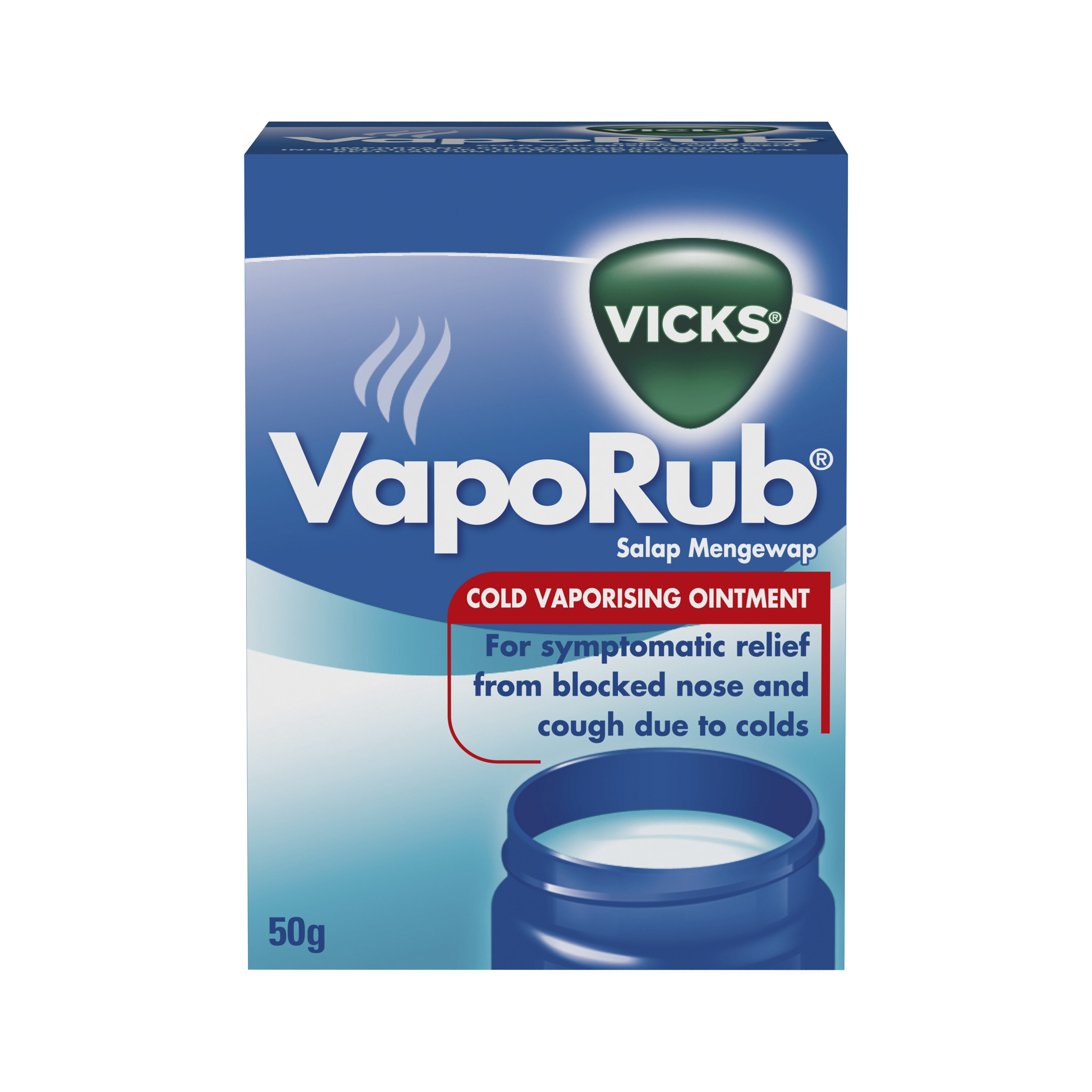 Vicks VapoRub Cold Vaporising Ointment 50g