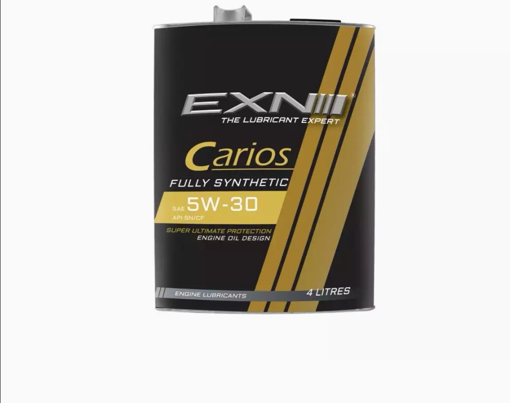 EXN ENGINE OIL CARIOS SAE API SN/CF 5W30 FULLY SYNTHETIC 4L Price
