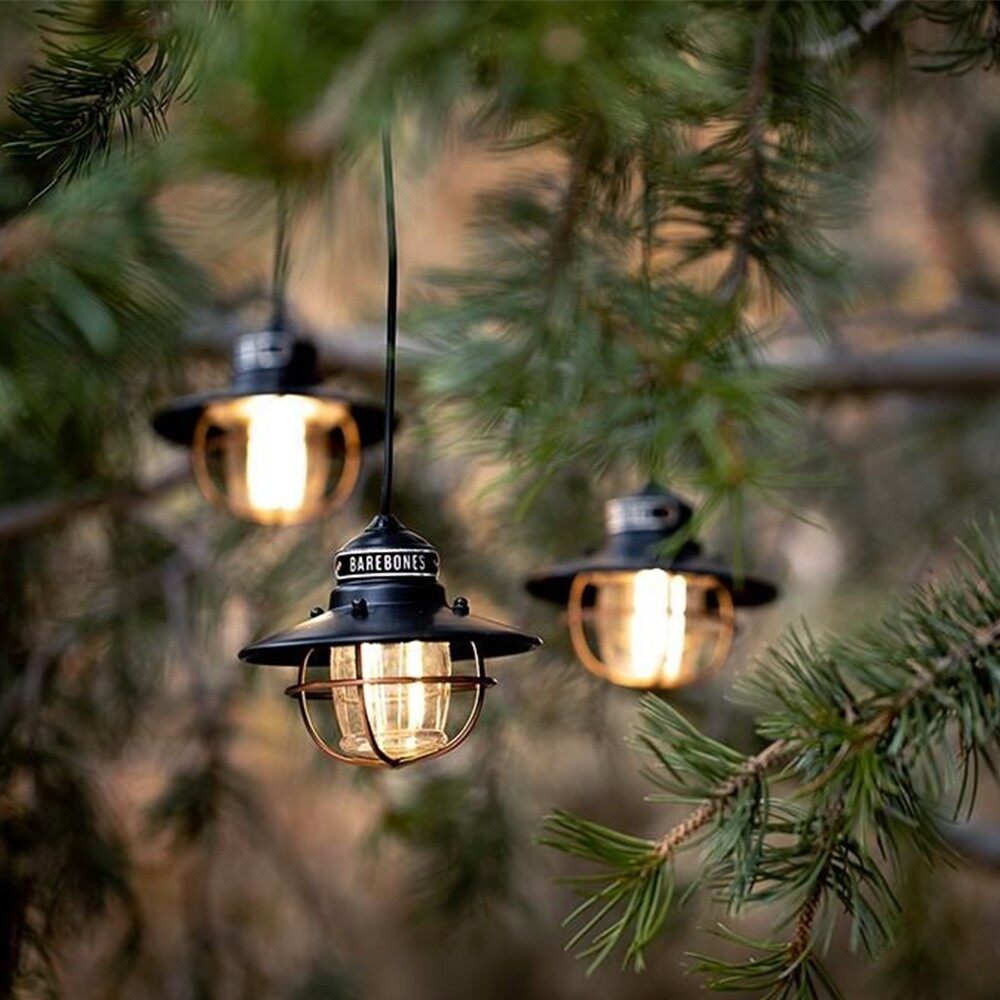BAREBONES Edison String Lights - USB Powered Outdoor Lighting String Light Camping Light