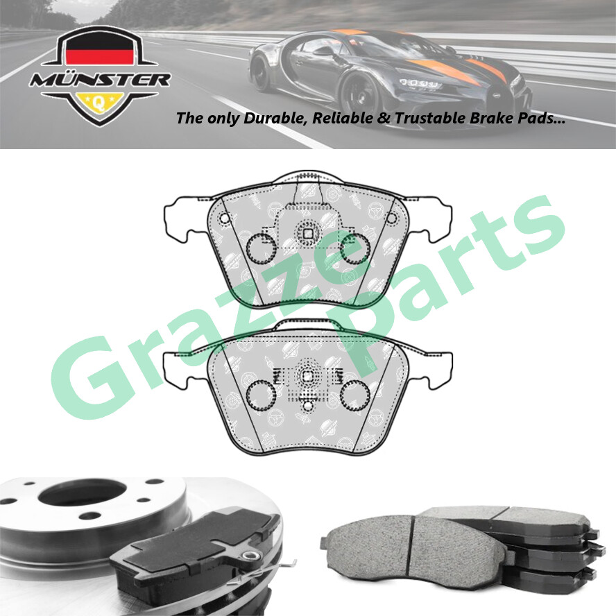 Münster Disc Brake Pad Rear Volvo XC90 I 2.5 T 02'-06' B5254T2 D3 D5 2.4 (D) 09'-14' D5244T5 T6 2.9 
