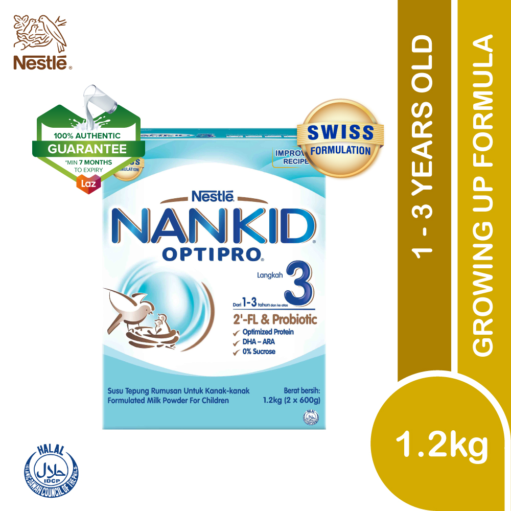 NANKID OPTIPRO Step 3 1.2kg Growing Up Milk for Children 1-3 Years Old and above