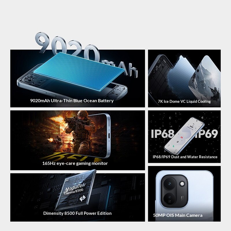 VIVO  iQOO Z11 series 5G Smartphones Dimensity 8500 / iQOO