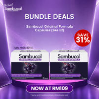 [Bundle] Sambucol Black Elderberry Original Formula Capsules (24s x 2)