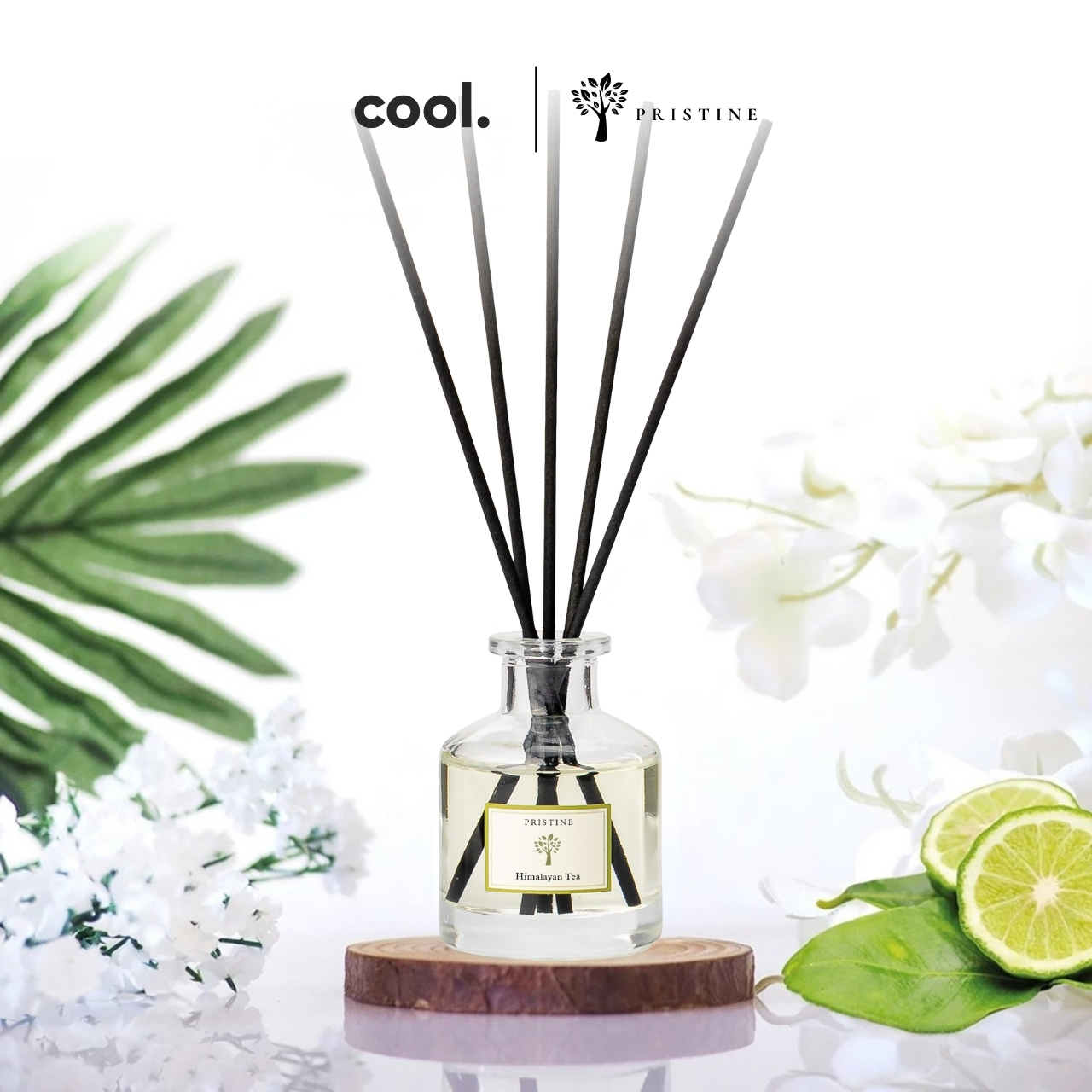 Pristine Reed Diffuser | Himalayan Tea | Signature | Essential Oil | Award Winning Scent | 50ml | Fragrance for Decor