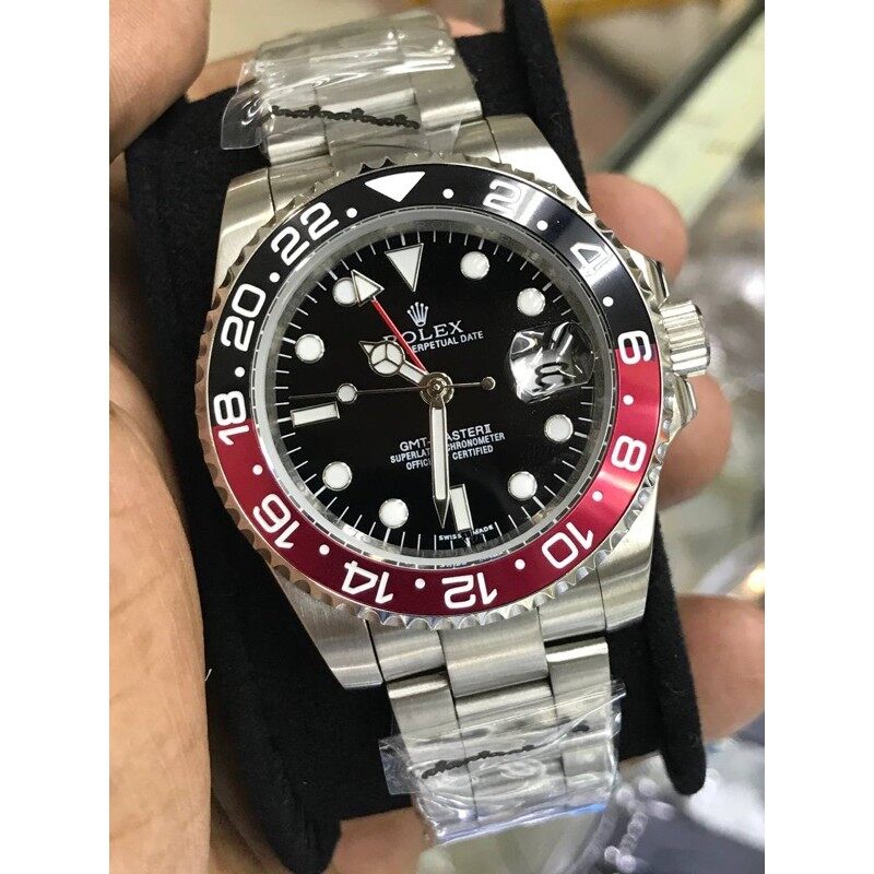[Grand Sale] Rolex_GMT-MASTER Red Black Fully Automatic men’s watch