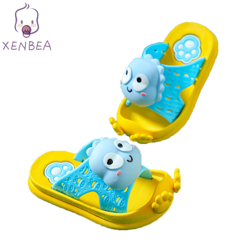 【New】XENBEA เด็กรองเท้าแตะเด็กเล็กเล็กรองเท้าแตะการ์ตูน Anti-Collision Non-Slip Soft-Soled รองเท้าแตะรองเท้าแตะผู้หญิงแบบพื้นบาง