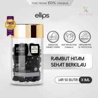 ELLIPS - HAIR VITAMIN 50 Capsules Kapsul Vitamin Jar Perawatan Rambut Sehat Berkilau Kuat