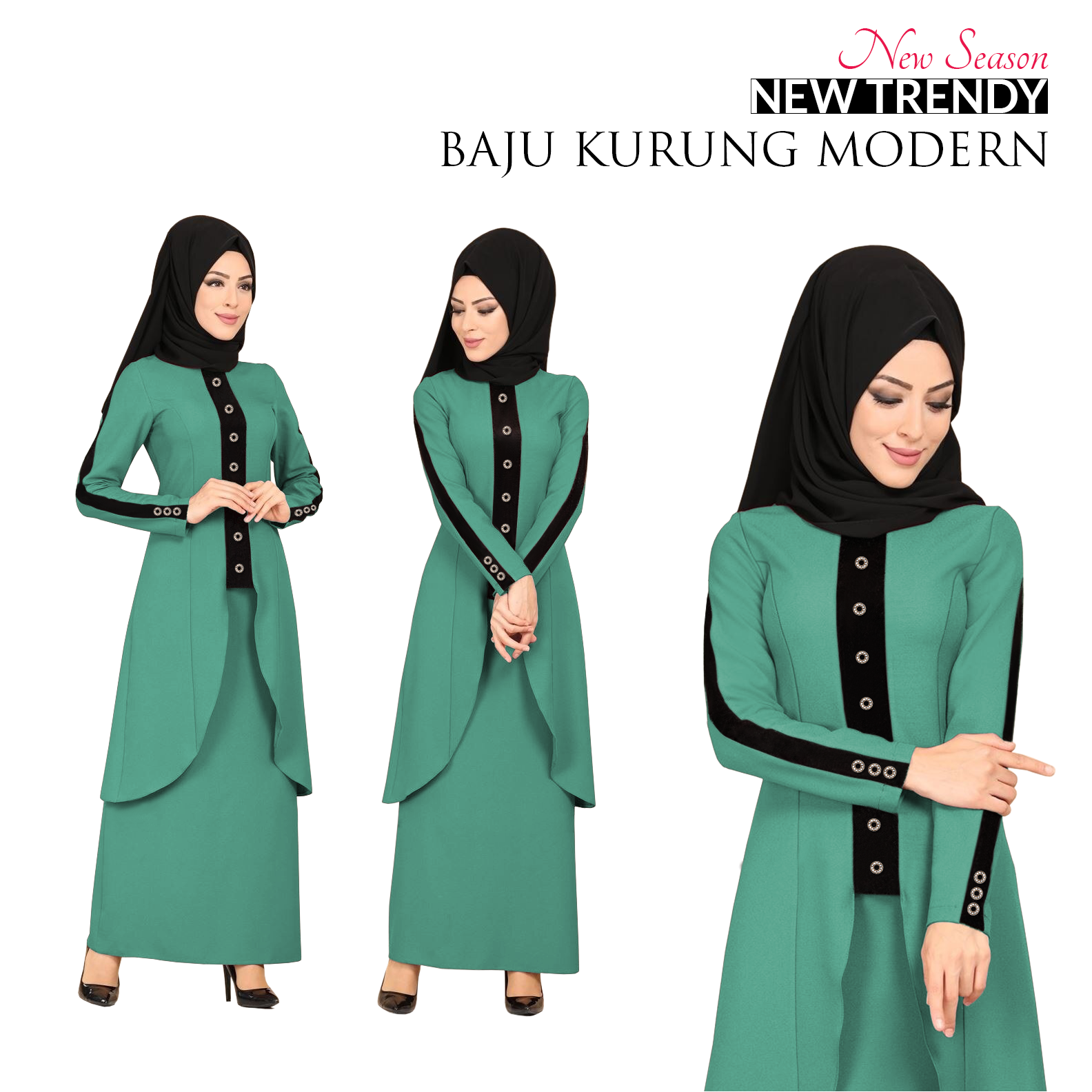 Price List New Season Trendy Baju Kurung Modern for Muslimah READY STOCK HOT ITEM This Month