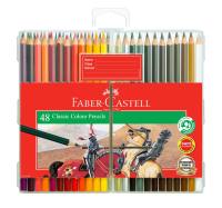 [Faber-Castell] Classic Colour Pencils in Slim-Flexi Case (12/24/36/48)