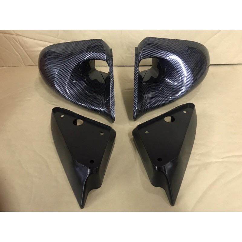 Ganador Racing Proton Old Persona / Gen2 Side Mirror Carbon (Blue Glass)Made In Malaysia
