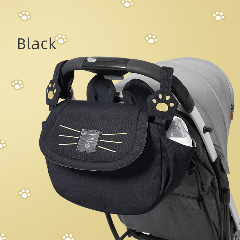 SUNVENO Multifunction Baby Stroller Organizer Bag Large Capacity Mommy Travel Diaper Bag Maternity Storage Hanging Bag Stroller Accessories
