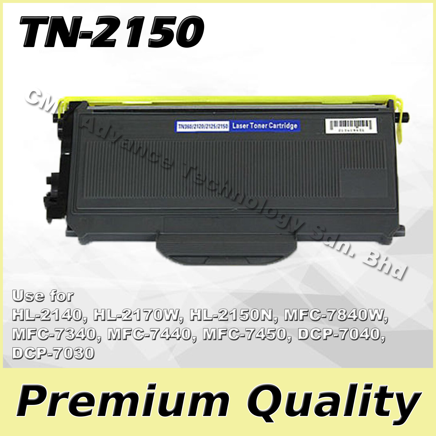 Compatible TN-2150 TN-2130 Premium Compatible Toner Cartridge For HL-2140 HL-2170W DCP-7030 DCP-7040 MFC-7340 MFC-7450 MFC-7840 TN2130 TN2150