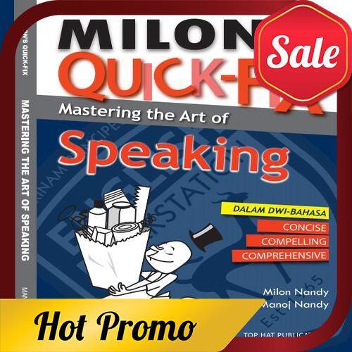 Milon\'s Quick-Fix: The Art of Speaking Suitable for PT3 SPM TESL TOEFL IELTS MUET Dual Language Dwi-Bahasa (Ready Stock)