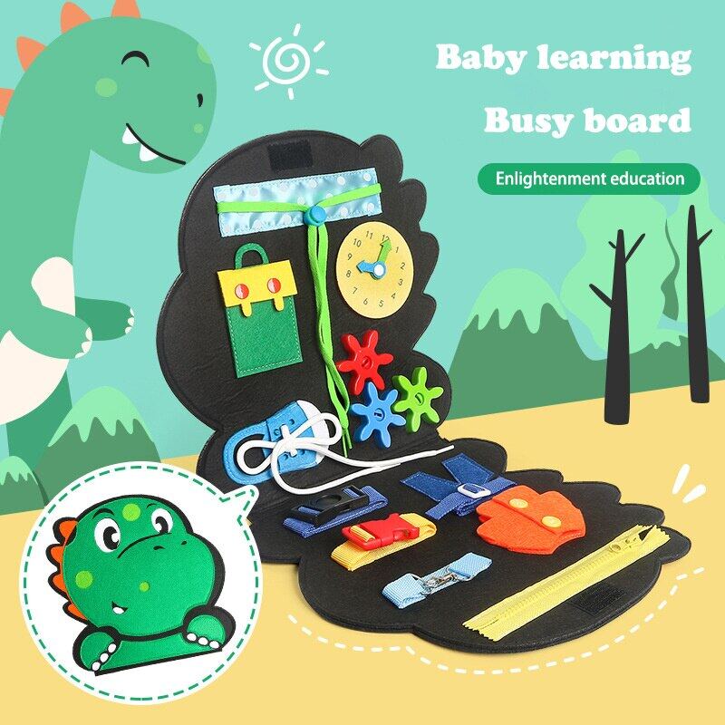 Toddler Busy Board Montessori Toy for Toddlers Educational Learning Toys