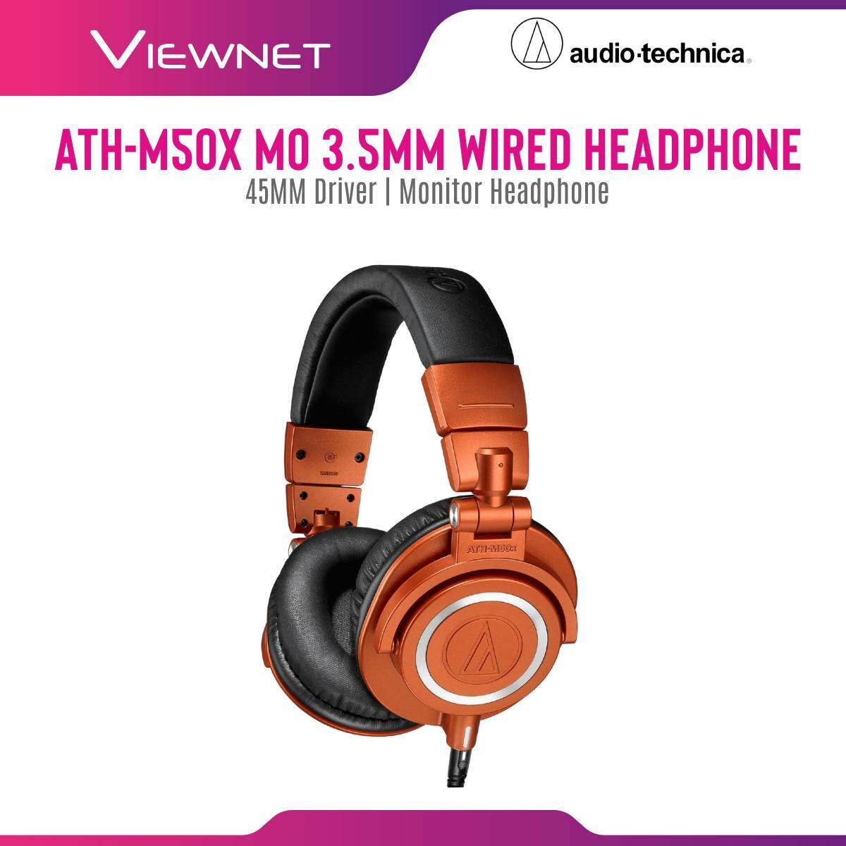 (Limited Edition) Audio-Technica Wired Headphone ATH-M50X with 3.5 mm Audio Jack, 45 mm Driver Diameter / ATH-M50X MO Lantern Glow