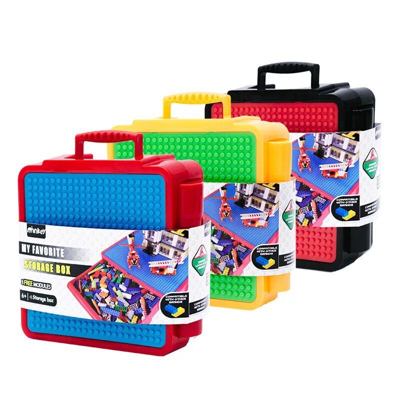 Portable Storage Box Toys Free 3 Random Small Building Block Toy Set Best Buy