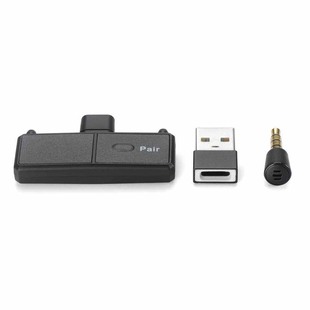 Type-C BT5.0 Emitter A2DP SBC Low Latency USB Type-C Wireless Adapter with Mic For Switch PS4 (Standard)