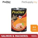 ProDiet 400g Salmon & Mackerel X 6 Cans [PETSUPPLY.MY]
