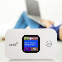 4G Pocket WiFi Router Portable Wireless Modem 2100mAh 4G Wireless Router with SIM Card Slot Broadband Wide Coverage