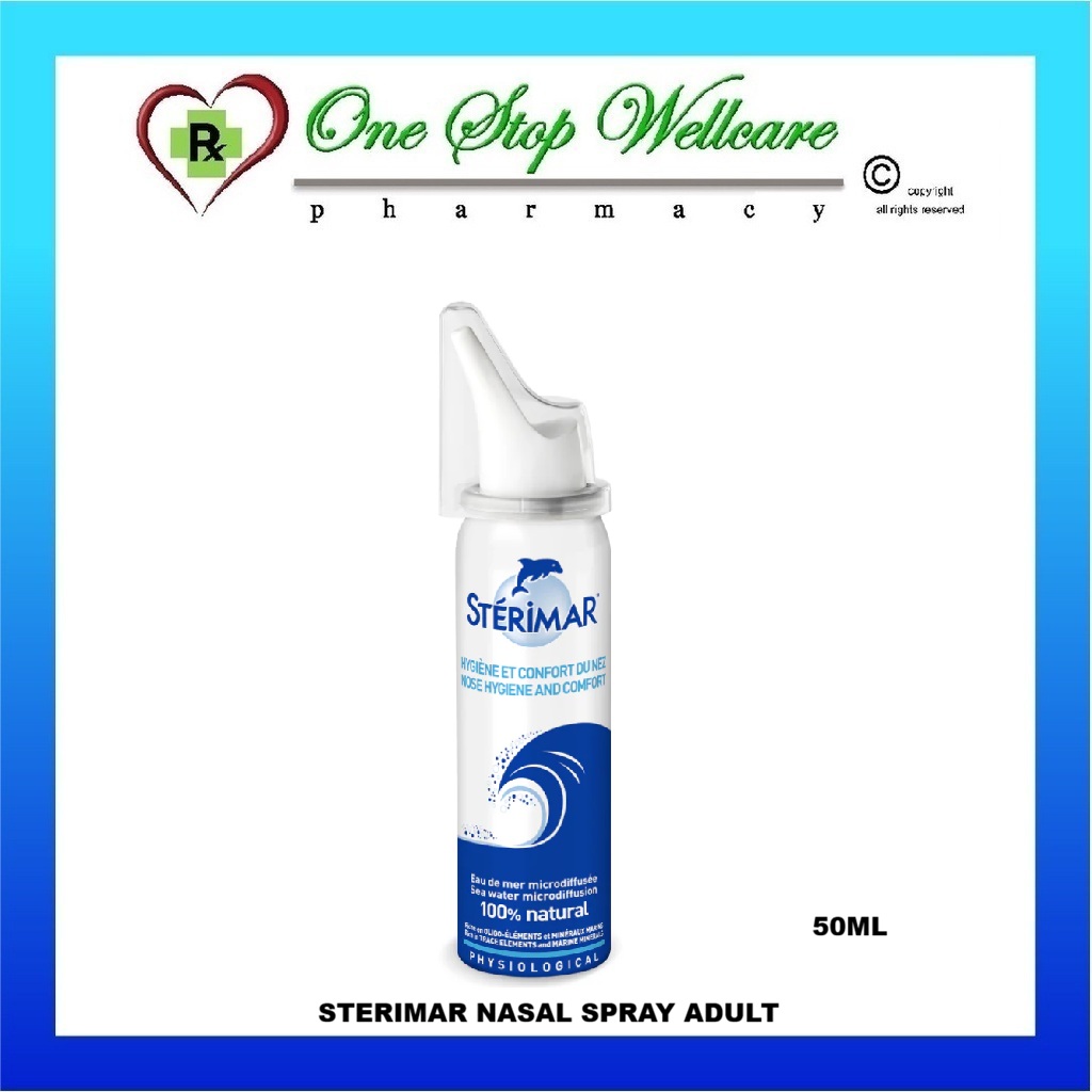 STERIMAR ADULT NASAL HYGIENE / STERIMAR BABY NASAL SPRAY (50ML / 100ML)