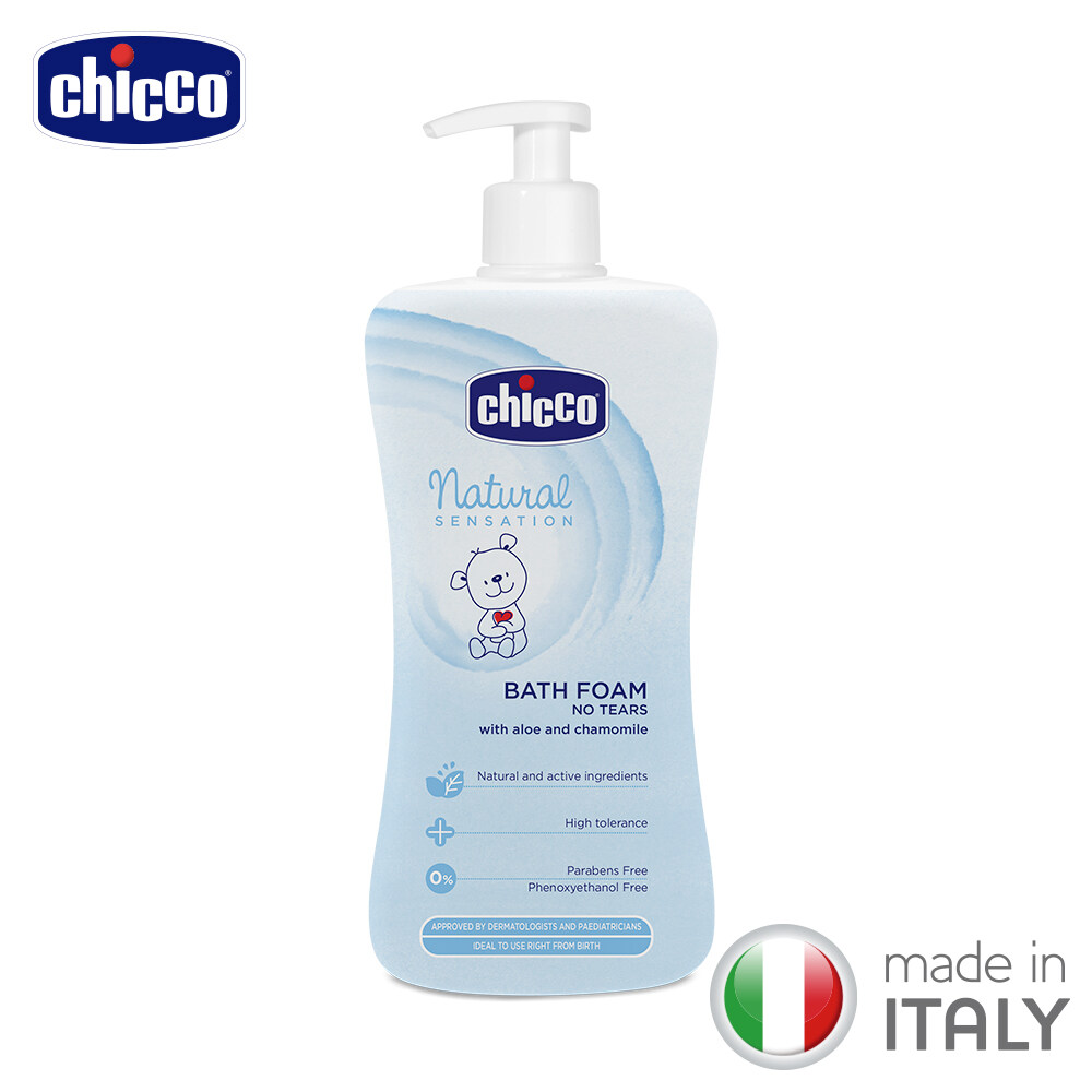 Chicco Natural Sensation No-tears Bath Foam-500ml