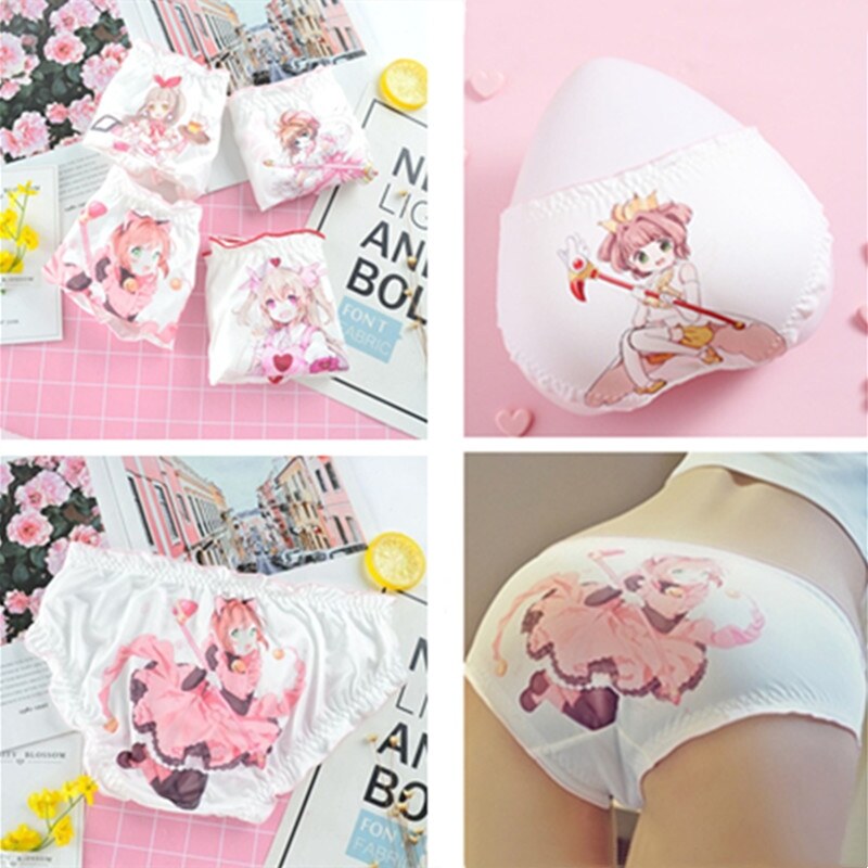 {Cos giả} thẻ bài Anime Captor Sakura cô gái đáng yêu gợi cảm dễ thương đồ lót dễ thương phụ nữ nơ Đ