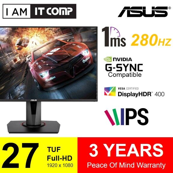 ASUS 27 Inch TUF Gaming VG279QM 27\'+String.fromCharCode(34)+\' Gaming Monitor Full HD IPS Panel 280Hz 1ms HDR Gaming LCD Monitor