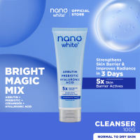 [New & Improved] Nanowhite Double Action Awakening Snow Wash Cleanser 100ml