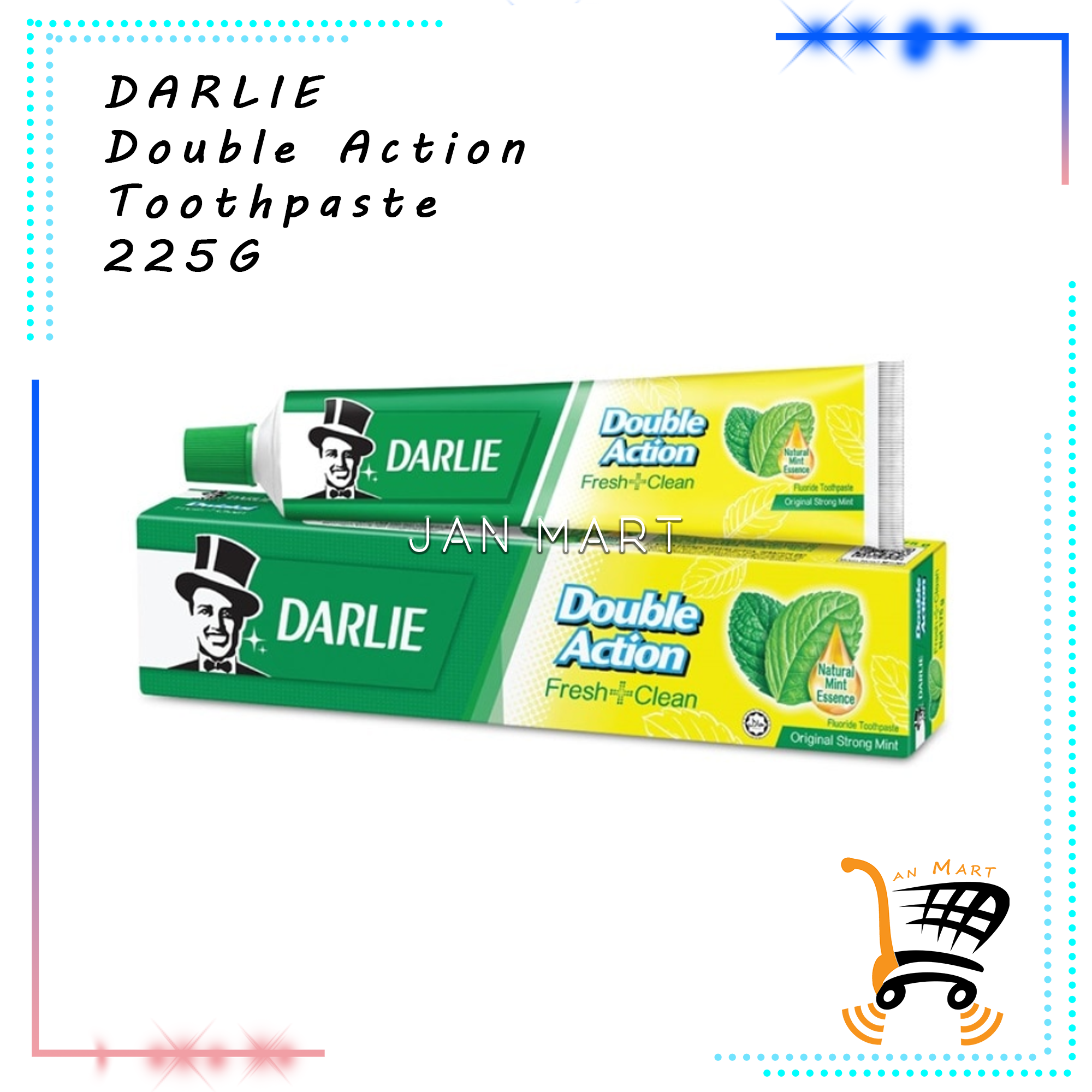 DARLIE Double Action Toothpaste 225G