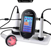 RF Machine 40K 100-240V 3 IN 1 Cavitation Ultrasonic Multipolar Adjustable intensity Low energy high frequency safe effective for face neck belly waist thigh calf buttocks Fat reduction lymphatic drainage enhance blood circulation