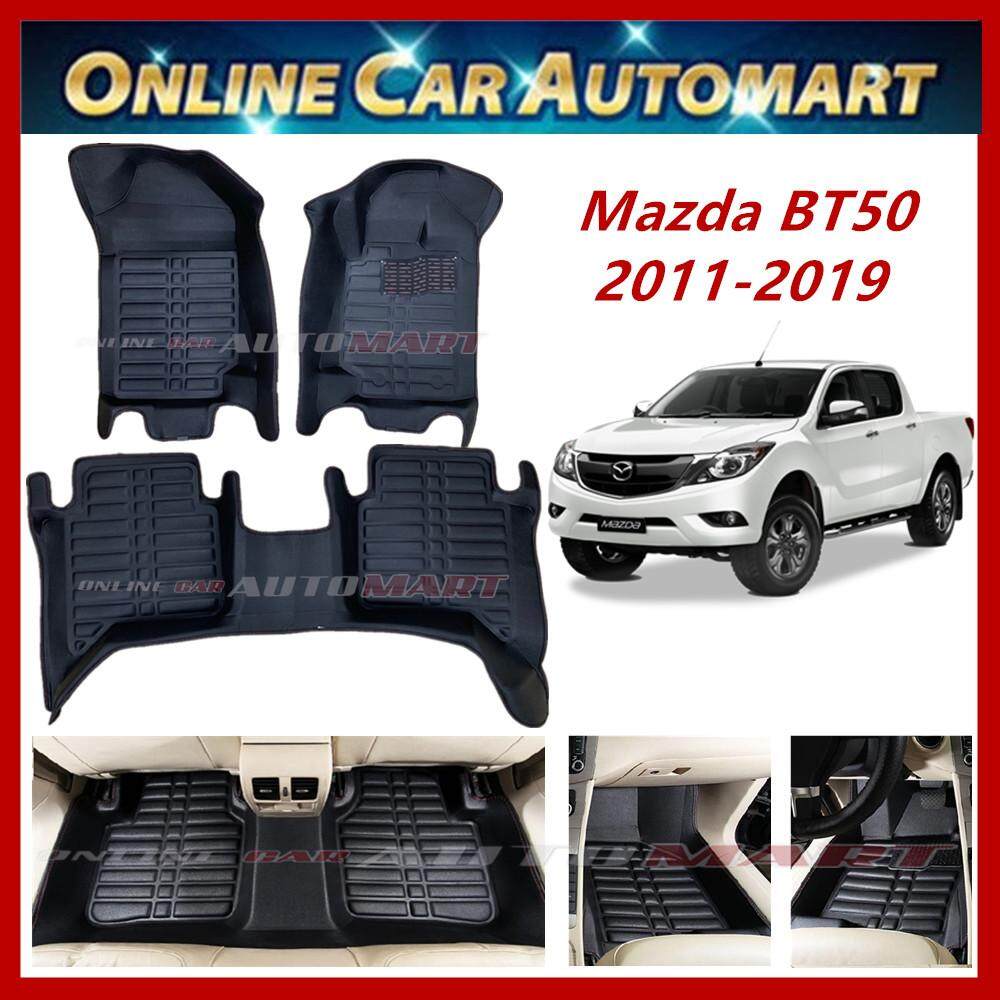 Mazda BT-50(UP/UR)(2011-Present) (5D OEM car floor mat/ carpet Anti Slip (Blk/Blk) (5 Seater)