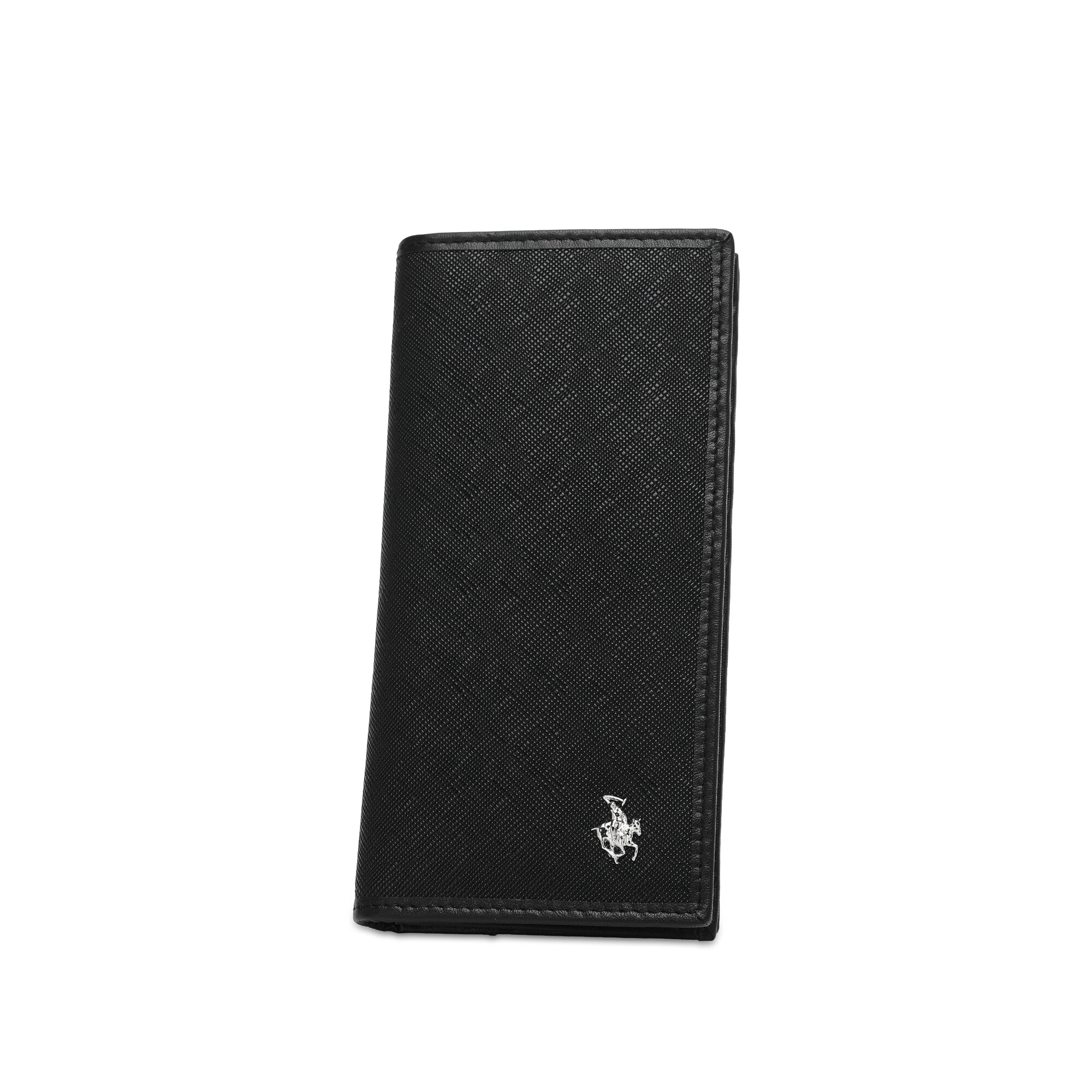 SWISS POLO Genuine Leather RFID Long Wallet SW 138-1 BLACK