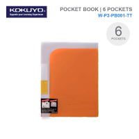 KOKUYO Pocket Book | 6 Pockets W-P3-PB001-TT