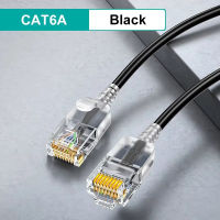 SAMZHE Slim CAT 6A Ethernet Cable 10Gbps RJ45 LAN Network Patch Cord