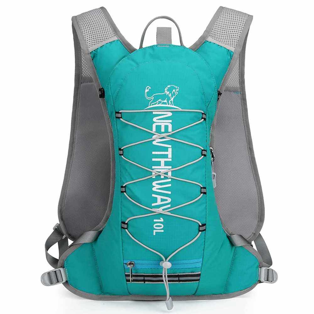 10L Insulated Hydration Backpack Vest Pack Cooler Bag for Running Cycling Camping Hiking Marathon (Green)
