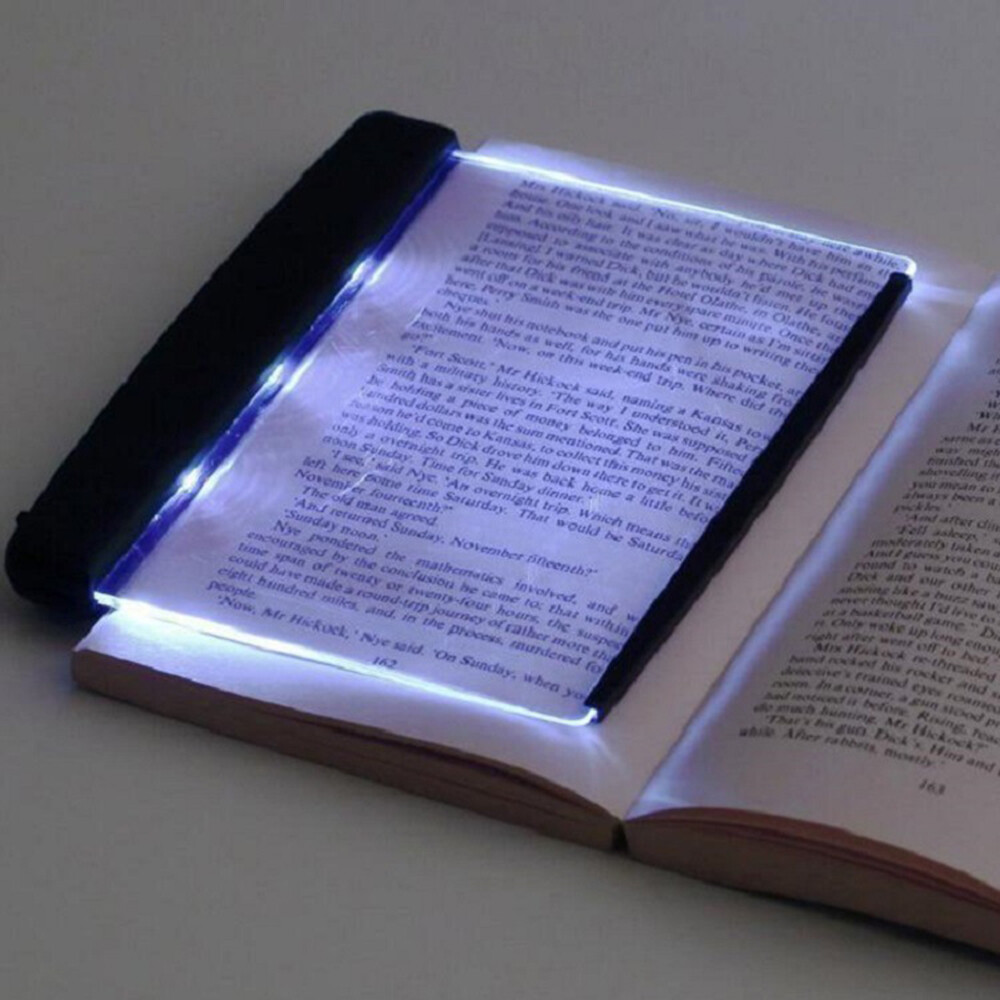 [So Với Cùng Kỳ] Sáng Tạo Tấm Phẳng LED Ánh Sáng Cuốn Sách Đọc Sách Ánh Sáng Ban Đêm, Đèn Bàn Ký Túc Xá Du Lịch Tiện Dụng Dành Cho Phòng Ngủ Trong Nhà