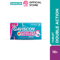 Gaviscon Double Action Tablet 250mg x 16s (Fast relief from heartburn & indigestion)