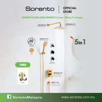 SORENTO GOLD SERIES Shower wall mounted fittings set bilik air mandi set shower set hand shower rain shower