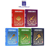 5Pcs minecraft My World Official Game Guide New Advanced Edition Hardcover by Mojang AB Original English books