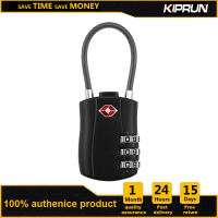 KIPRUN TSA Approved Luggage Lock 3-Digit TSA Customs Code Lock Keyless Password Padlock Travel Suitcase Duffle Bag Locker Combination Lock